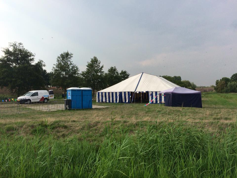 Nieuwe locatie voor openluchtdienst